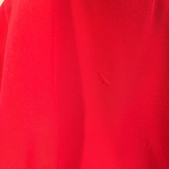 Vintage Hovland Swanson Red Silk Tunic Dress - Picture 9 of 14